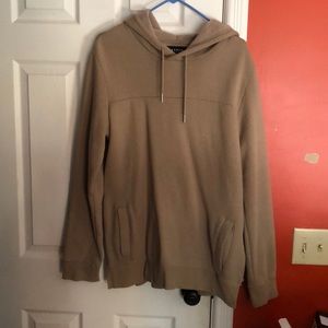 Tan hoodie from Pac Sun